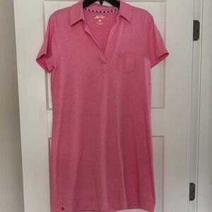 Lilly Pulitzer Vibrant Pink Collared Dress